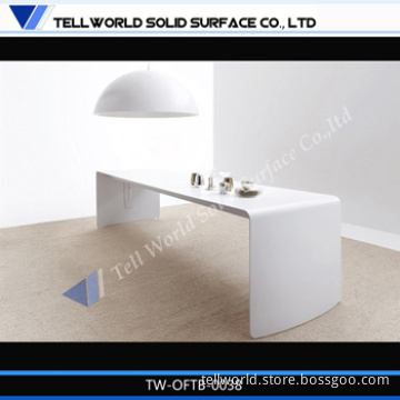 150 Kinds Design of Custom Modern Corian White Desk Marble Home Office Furniture